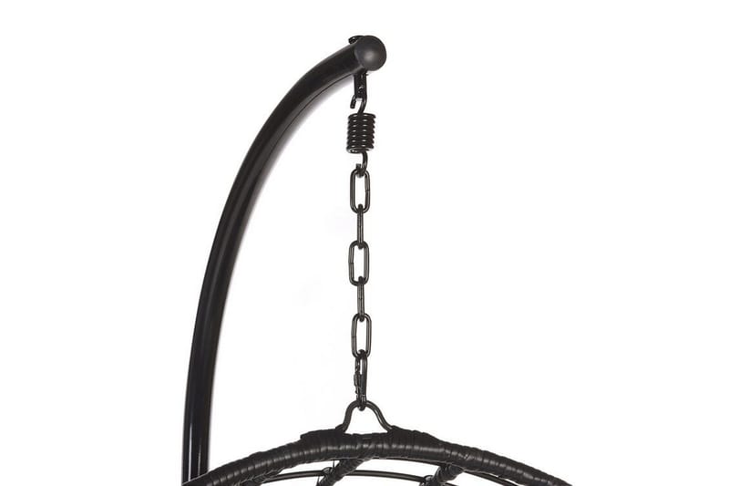 Hyvena Hængestol med Stativ - Sort - Havemøbler - Havestole - Hængestol