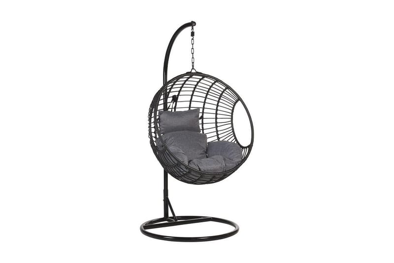 Hyvena Hængestol med Stativ, Sort