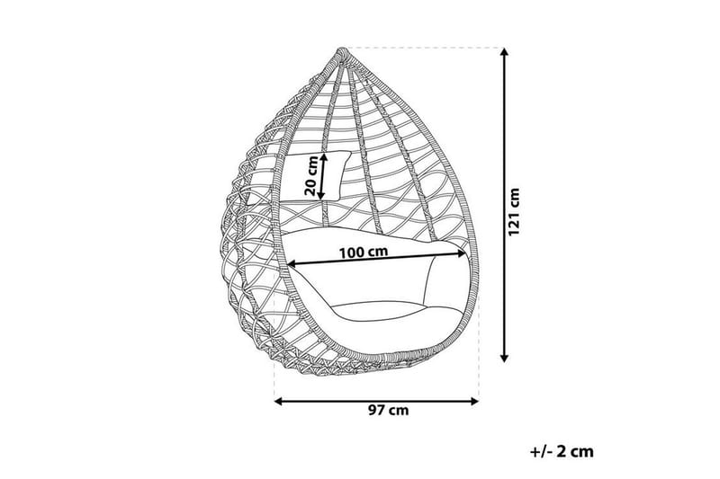 Kartberg Hængestol - Beige - Havemøbler - Havestole - Hængestol