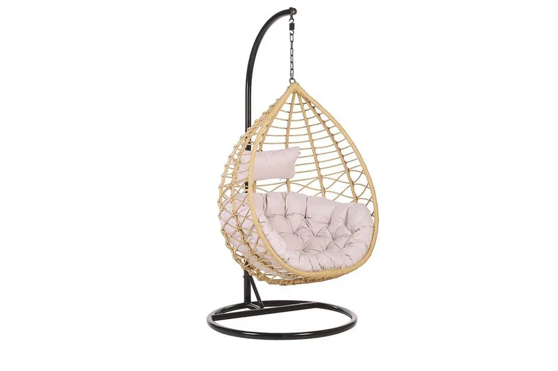 Kartberg Hængestol med stativ, Beige