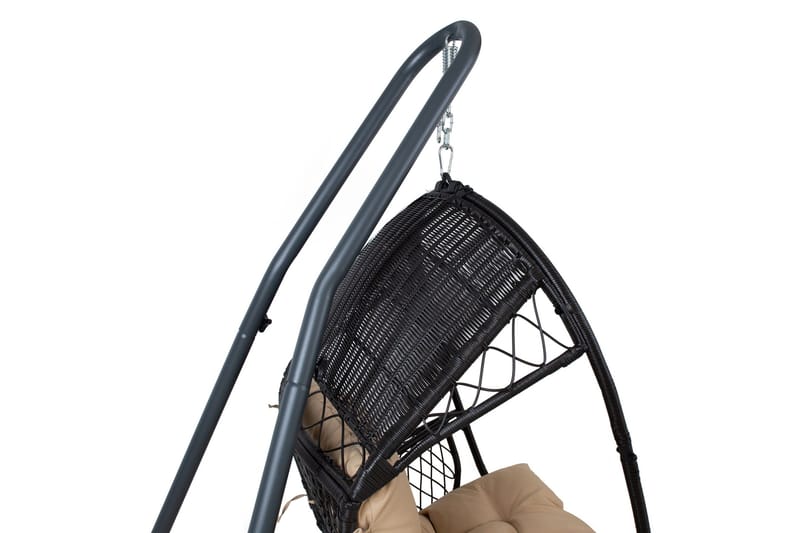 Mørkegrå hængekøje stativ - Havemøbler - Havestole - Hængestol