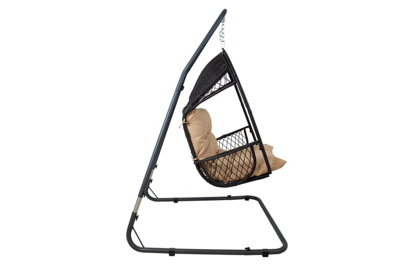 Mørkegrå hængekøje stativ - Havemøbler - Havestole - Hængestol