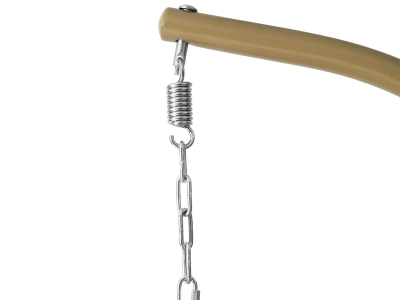 Solvero Hængestol til udendørs brug - beige - Havemøbler - Havestole - Hængestol - Hængestol på stativ