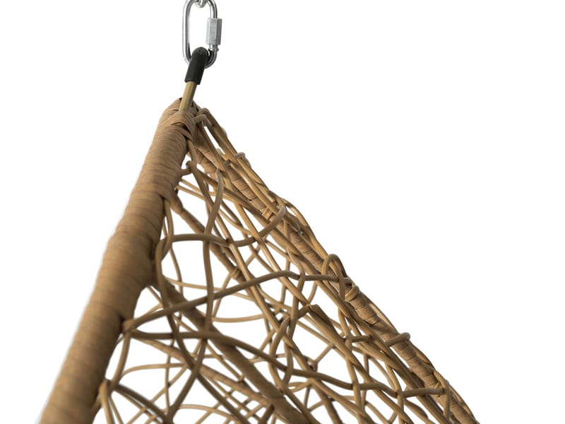 Solvero Hængestol til udendørs brug - beige - Havemøbler - Havestole - Hængestol - Hængestol på stativ