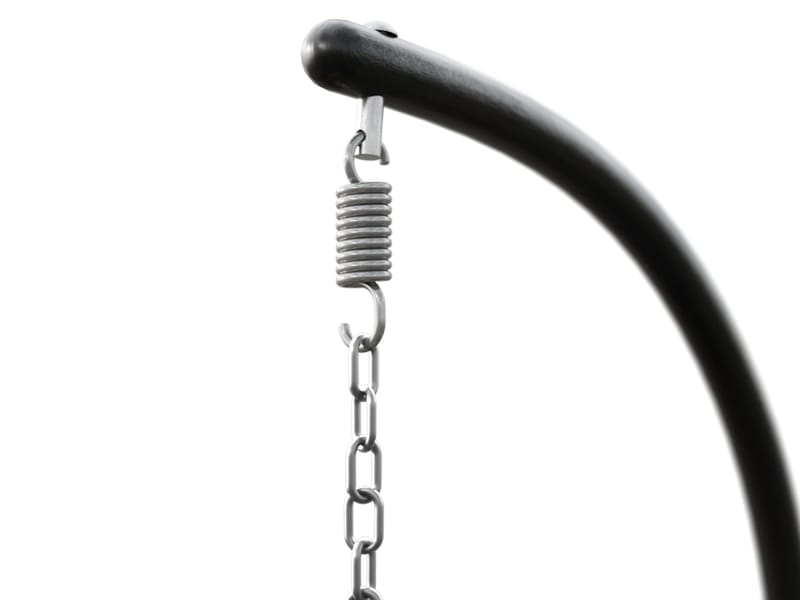 Solvero Hængestol til udendørs brug - beige - Havemøbler - Havestole - Hængestol - Hængestol på stativ