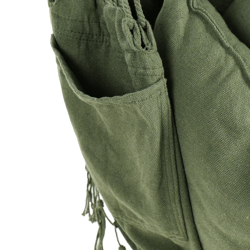 Hængestol udendørs Bonea Bomuld - Grøn - Havemøbler - Havestole - Hængestol