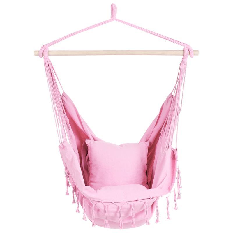 Hængestol udendørs Bonea Bomuld - Rosa - Havemøbler - Havestole - Hængestol