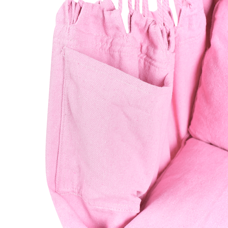 Hængestol udendørs Bonea Bomuld - Rosa - Havemøbler - Havestole - Hængestol