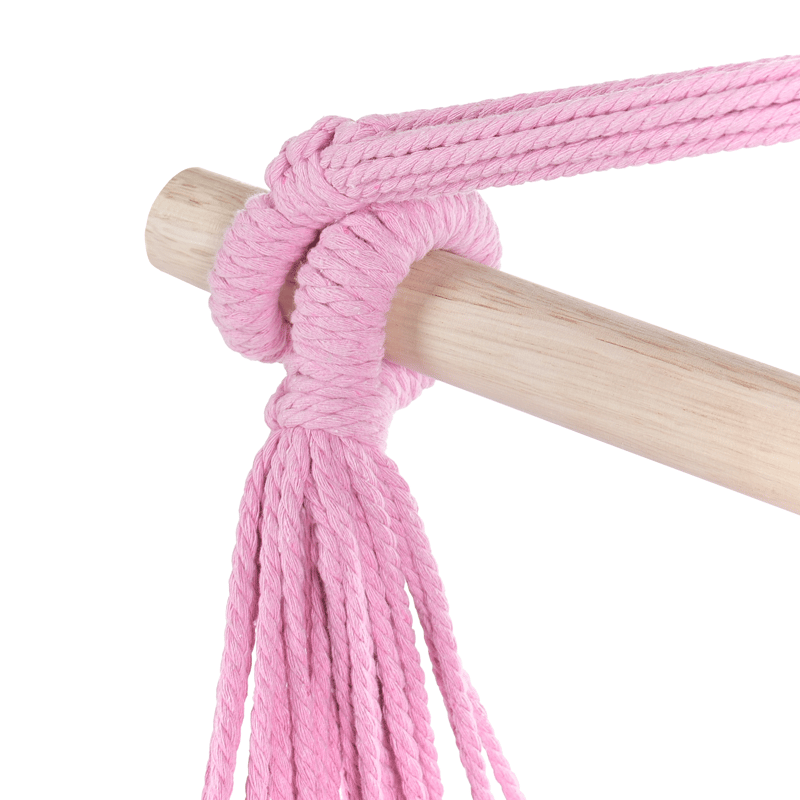 Hængestol udendørs Bonea Bomuld - Rosa - Havemøbler - Havestole - Hængestol