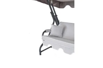 Have dobbelt gyngebord Laziuki (170 x 165 x 110 cm) Multifarvet - Multifarvet - Havemøbler - Havestole - Hængestol