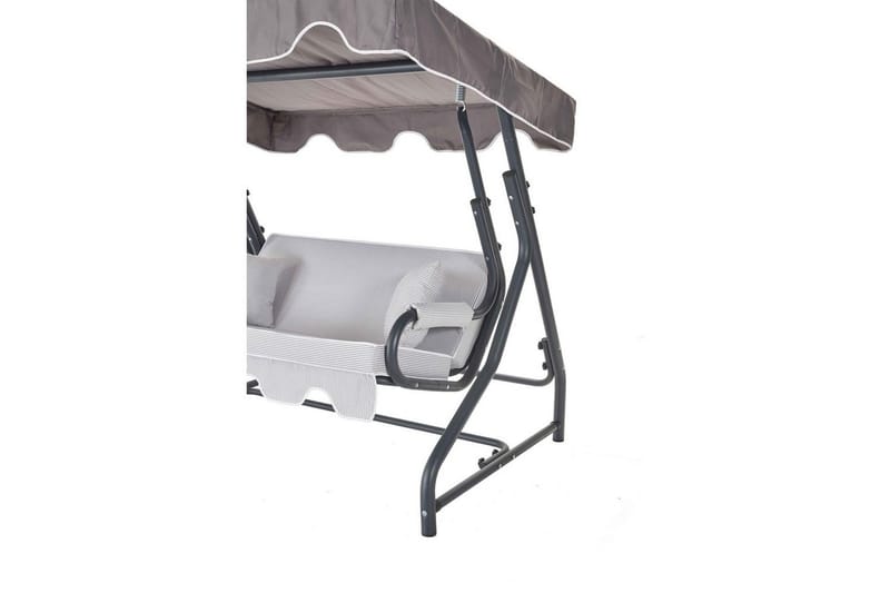 Have dobbelt gyngebord Laziuki (170 x 165 x 110 cm) Multifarvet - Multifarvet - Havemøbler - Havestole - Hængestol