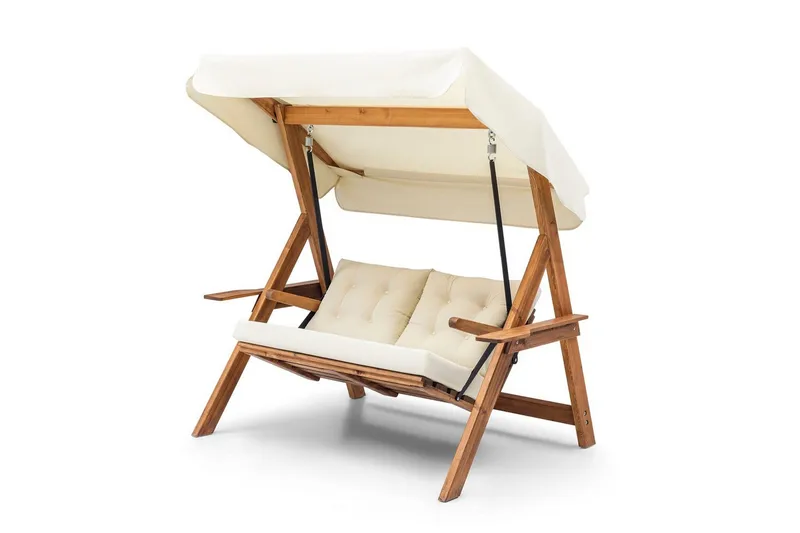 Have dobbelt gyngebord Limca Swing Creme, Creme