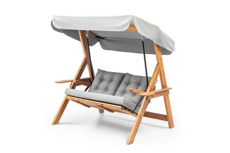 Have dobbelt gyngebord Limca Swing Grå, Grå