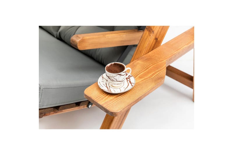 Have enkelt gyngebord Limca Swing Grå - Grå - Havemøbler - Havestole - Hængestol