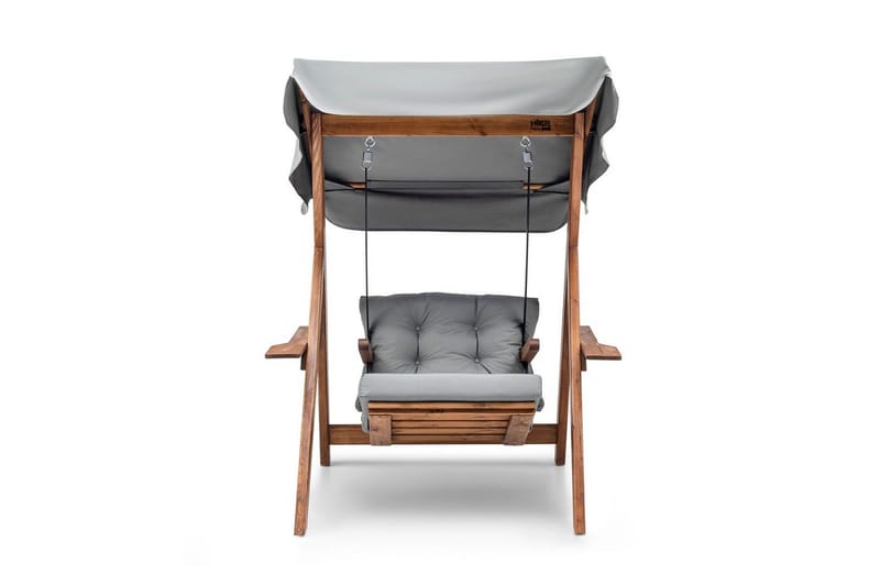 Have enkelt gyngebord Limca Swing Grå - Grå - Havemøbler - Havestole - Hængestol