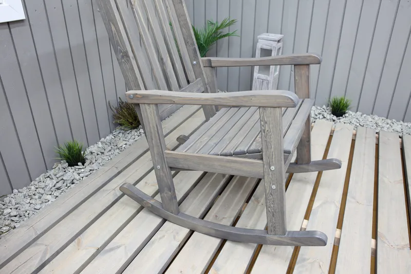 Ellabell Gyngestol - Hvid - Havemøbler - Havestole - Havegyngestol