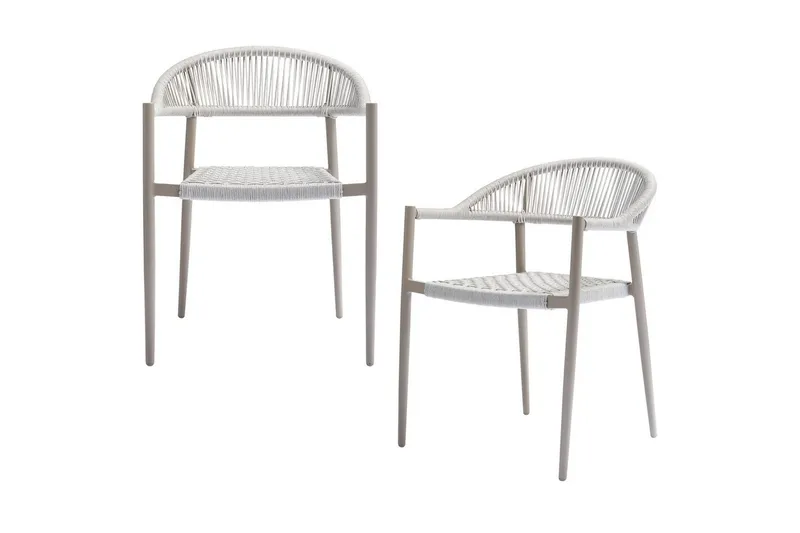 Havestol Gul Sæt med 2, undefined