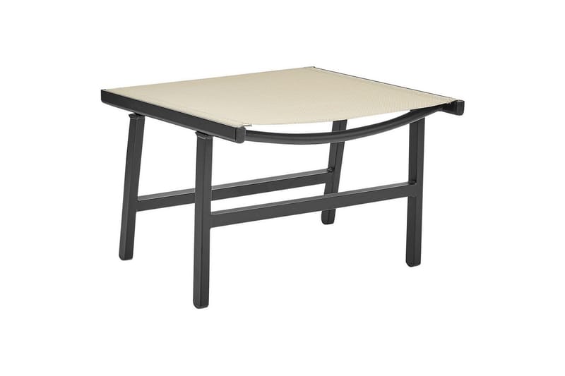 Havestol Marceddi - Beige, sort - Havemøbler - Havestole - Udendørs lænestol