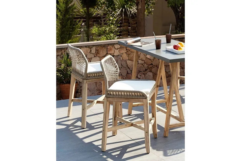 Havestol sæt af 2 Talamone - Havemøbler - Havestole - Barskammel