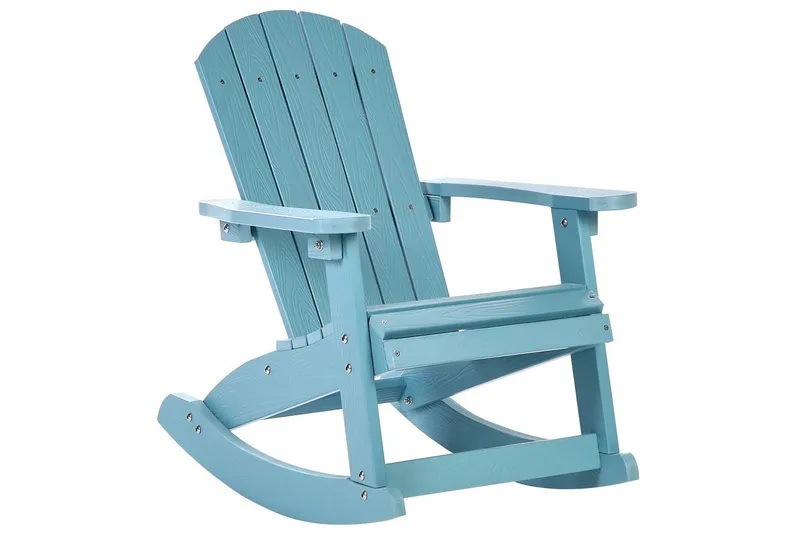 Havgyngestol Adirondack - Blå - Havemøbler - Havestole - Havegyngestol