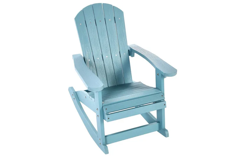 Havgyngestol Adirondack - Blå - Havemøbler - Havestole - Havegyngestol