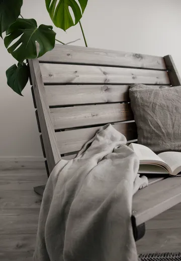 Hillerstorp EcoFurn udendørsstol Granny Double fyr olieret grå - Grå - Havemøbler - Havestole - Udendørs lænestol