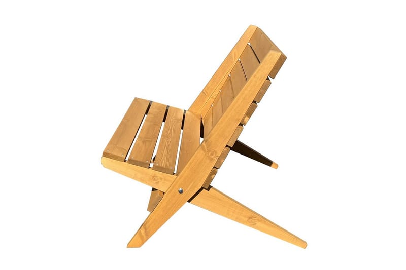 Hillerstorp EcoFurn udendørsstol Granny Double fyr olieret natur - Natur - Havemøbler - Havestole - Udendørs lænestol