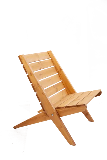 Hillerstorp EcoFurn Udendørsstol Granny Fyr olieret natur - Natur - Havemøbler - Havestole - Udendørs lænestol