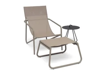 Hillerstorp Sandholma Solstol Beige - Beige - Havemøbler - Havestole - Solstole