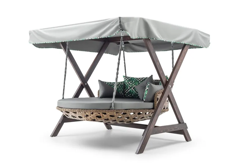 Hux Hængestol 188x140 cm, Grå