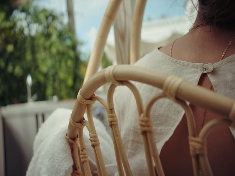 Hvilestol Hillerstorp Alva - Natur - Havemøbler - Havestole - Hængestol