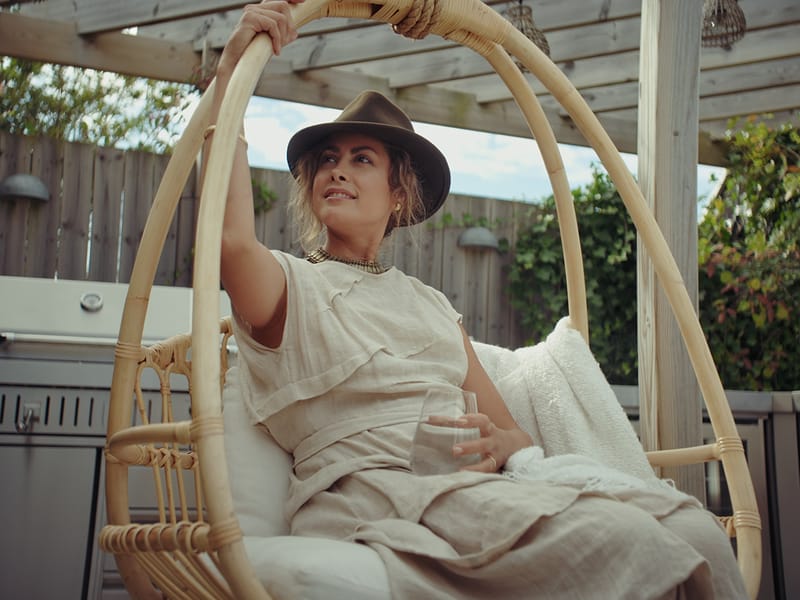 Hvilestol Hillerstorp Alva - Natur - Havemøbler - Havestole - Hængestol