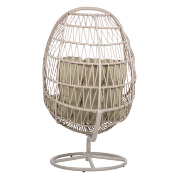 Hvilestol HOME4YOU Cassia Swivel 85x85x151 cm Beige - beige - Havemøbler - Havestole - Udendørs lænestol