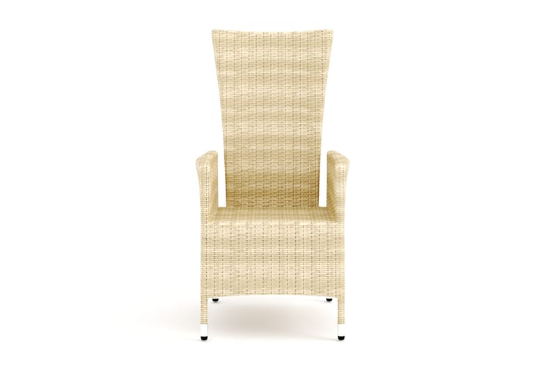 Jenny spisestol udendørs justerbar - Beige - Havemøbler - Havestole - Udendørs lænestol