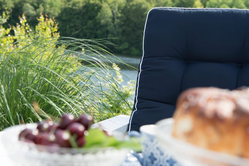 Lænestol Hillerstorp Herrgård - Hvid - Havemøbler - Havestole - Udendørs lænestol