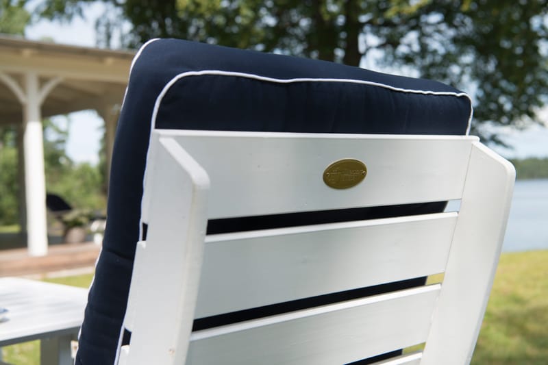 Lænestol Hillerstorp Herrgård - Hvid - Havemøbler - Havestole - Udendørs lænestol