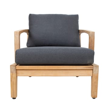 Lænestol HOME4YOU Maldive teak - brun - Havemøbler - Havestole - Udendørs lænestol