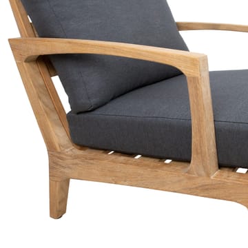 Lænestol HOME4YOU Maldive teak - brun - Havemøbler - Havestole - Udendørs lænestol