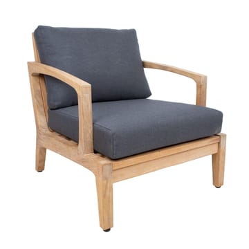 Lænestol HOME4YOU Maldive teak - brun - Havemøbler - Havestole - Udendørs lænestol