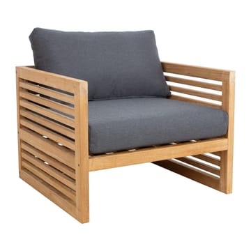 Lænestol HOME4YOU Serenity - brun - Havemøbler - Havestole - Udendørs lænestol