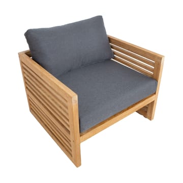 Lænestol HOME4YOU Serenity - brun - Havemøbler - Havestole - Udendørs lænestol