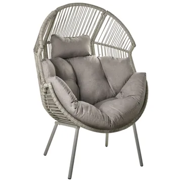 Lænestol Murano - Grå - Havemøbler - Havestole - Udendørs lænestol