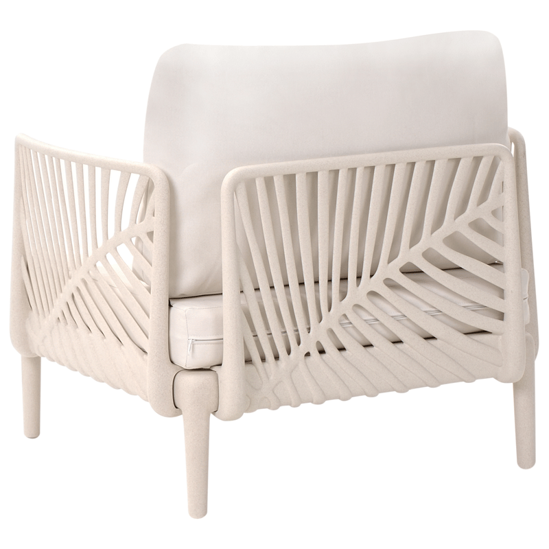 Lænestol udendørs Saturnia - Beige - Havemøbler - Havestole - Udendørs lænestol