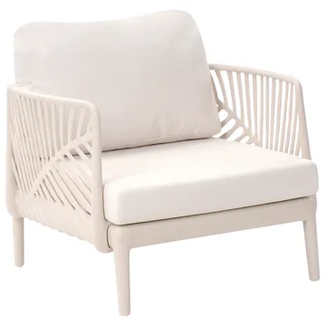 Lænestol udendørs Saturnia - Beige - Havemøbler - Havestole - Udendørs lænestol