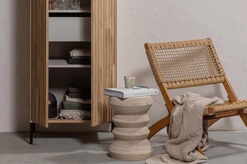 Alois Klapstol - Natur - Havemøbler - Havestole - Udendørs lænestol