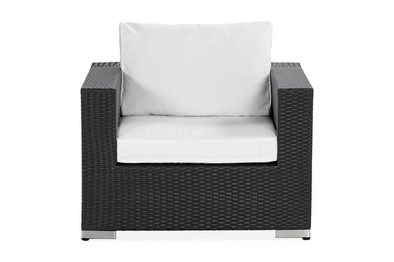 Bahamas Loungelænestol - Sort - Havemøbler - Havestole - Udendørs lænestol