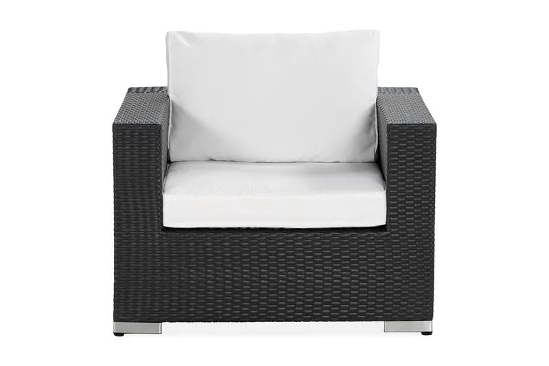 Bahamas Loungelænestol - Sort - Havemøbler - Havestole - Udendørs lænestol