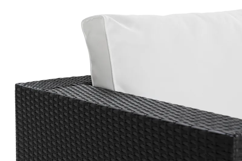 Bahamas Loungelænestol - Sort - Havemøbler - Havestole - Udendørs lænestol