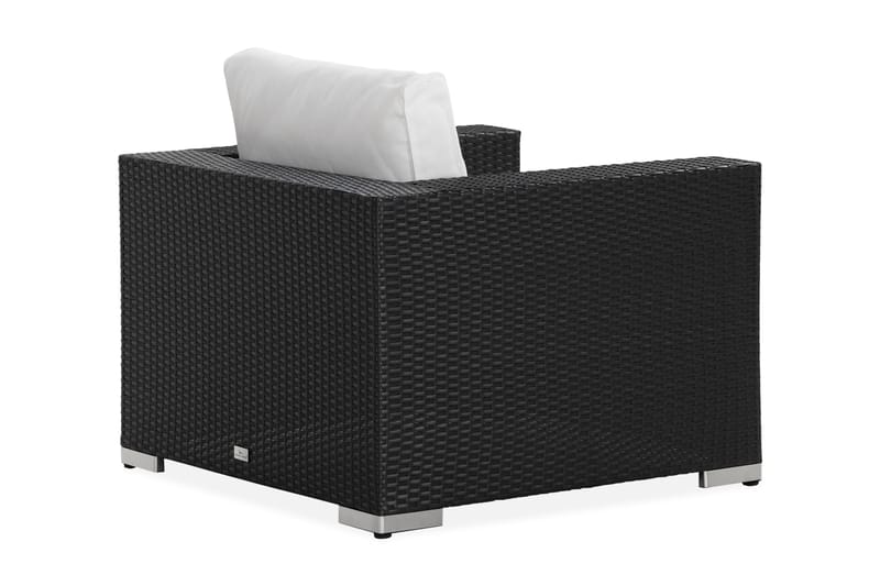 Bahamas Loungelænestol - Sort - Havemøbler - Havestole - Udendørs lænestol