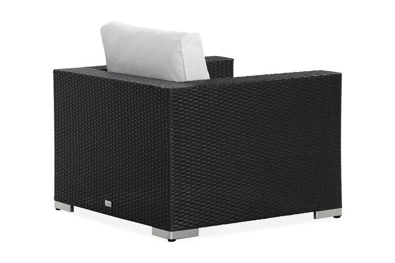 Bahamas Loungelænestol - Sort - Havemøbler - Havestole - Udendørs lænestol